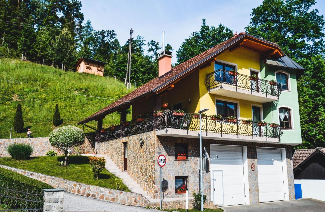 Apartmaji Krebs Mezica Exterior foto